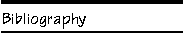 Bibliography