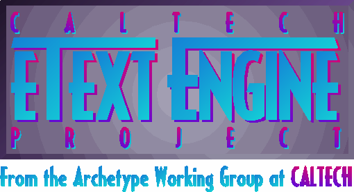 The Caltech eText Engine Project